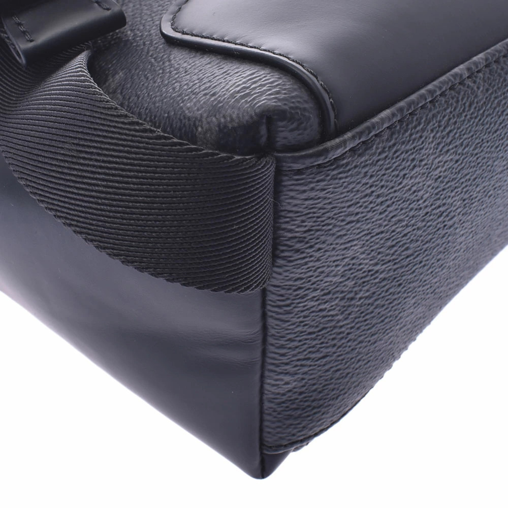 LOUIS VUITTON Monogram Eclipse Black Messenger Voyage Black Gray Shoulder Bag - Picture 6 of 11